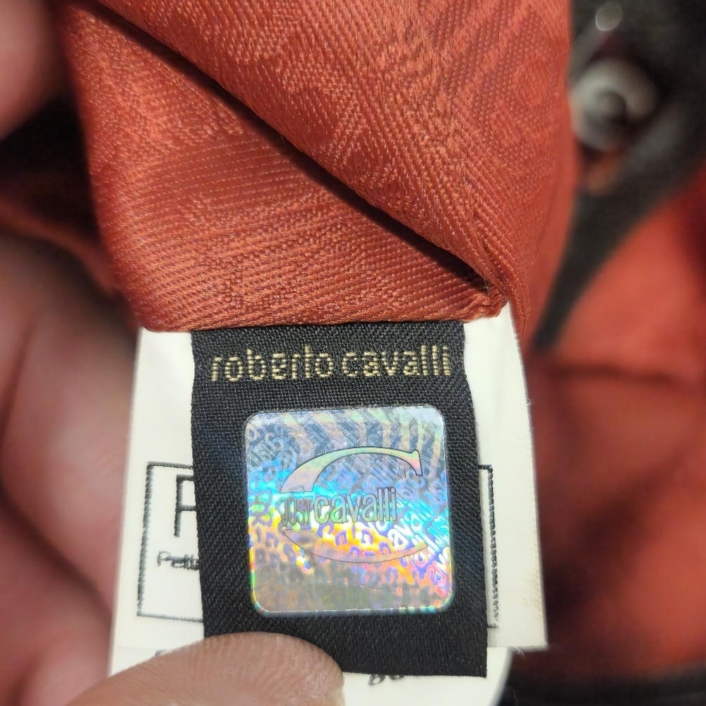 Roberto Cavalli large pebbled leather Tote - Picture 15 of 16